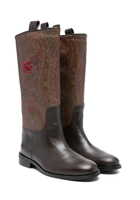 Stivali con inserti ETRO KIDS | GX0A46 B0082999MA